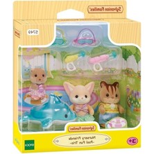 Velora Sylvanian Families Epoch Anaokulu Arkadaşları Havuz Eğlencesi Üçlüsü, Oyuncak