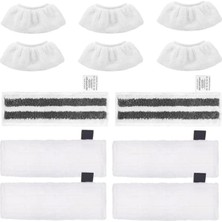 Velora Mikrofiber Bez Seti, Buharlı Temizleyici Aksesuarları ile Uyumlu