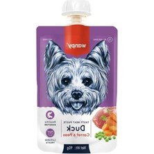 Velora Ördekli ve Havuçlu Köpek Et Ezmesi, 90 Gr, Besleyici Seçenek