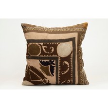 Kilim Wholesale Suzani Kumaştan Yapılmış Kırlent Kılıfı, 50X50 cm