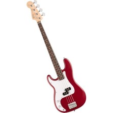 Velora Yeni Başlayanlar Için Precision Bass Elektro Gitar, Kırmızı