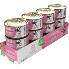 Velora Ton Balıklı ve Jambonlu Yetişkin Kedi Konservesi, 85 Gr, 12'li Paket