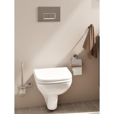 Velora Kapaklı Krom Tuvalet Kağıtlığı, Modern Tasarım