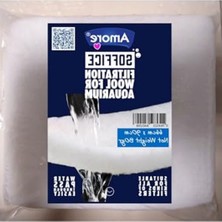 Velora 66CM x 90CM SOFFICE-80GR Silikonsuz Akvaryum Filtre Elyafı
