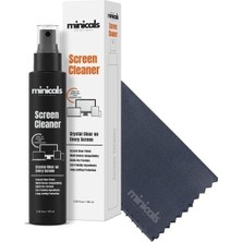 Telefon, Tablet ve Bilgisayar Için Ekran Temizleyici Sprey &amp;amp;amp; Mikrofiber Bez (100ML Pro)
