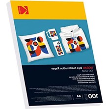 Velora A4 Boyutunda 100 Yaprak Boya Süblimasyon Kağıdı, 100 G