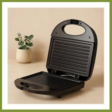 Bezos Mini Elektrikli Tost Makinesi (2 Dilim) 750W Yapışmaz Vlr