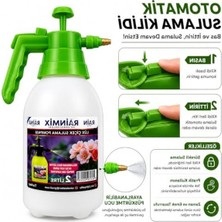 Velora Basınçlı El Pompalı Püskürtücü, 2 Litre Kapasite, Çok Amaçlı Sulama ve Temizlik