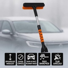 Velora Teleskopik 2in1 Araç Kar Fırçası ve Buz Kazıyıcı, Pratik Kullanım