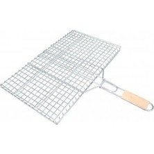 Velora Orta Boy Mangal Izgarası, 40X30 cm Ölçülerinde Ahşap Saplı
