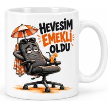 Soi Home Emekli Heves Tasarımlı Porselen Kupa - Model 960 Soı