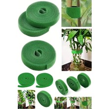 Velora 5 Metre Uzunluğunda 1 cm Bahçe Bitki Bağlama Bandı, Çırt Çırtlı