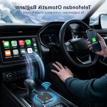Velora Kablosuz Araç Multimedya Adaptörü, Android Auto ve Carplay Desteği