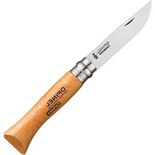 Velora No:6 Kayın Saplı Karbon Çelik Çakı, Keskin ve Dayanıklı
