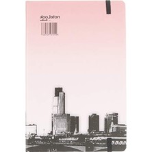 Velora Notelook Scrikss Paris Çizgili Defter A5