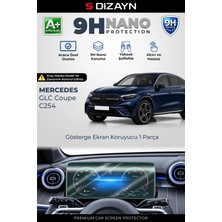 Drs Tuning S-Dizayn Mercedes Glc Coupe C254 12.3 Inç 9h Nano Gösterge Ekran Koruyucu (Parlak) 2023 Üzeri A+ Kal