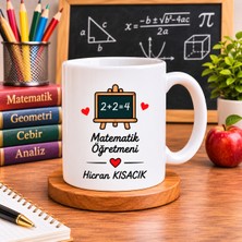 Aras Hediyelik Eşya Tasarım Atölyesi Matematik Öğretmeni Temalı  Kupa Tasarımları