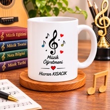 Aras Hediyelik Eşya Tasarım Atölyesi Müzik Öğretmeni Temalı Kupa Tasarımları