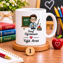 Aras Hediyelik Eşya Tasarım Atölyesi Sınıf Öğretmeni Temalı  Kupa Tasarımları