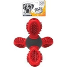 Velora M-Pets Saturn Ödül Hazneli Kauçuk Oyuncak Red