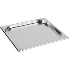 Velora Paslanmaz Çelik Gastronom/gastronorm Küvet Gn 2/3-20 (35,4 x 32,5 x 2 Cm)