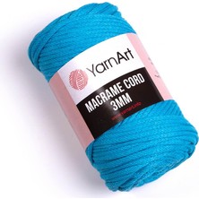 Velora Yarnart El Örgü Ipi Macrame Cord 3 Mm, 763, 2X500 gr