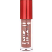 Velora Golden Rose Mood Gleamy Lip Glaze Lipgloss NO:201 Nude Kiss - Renkli Dudak Parlatıcısı