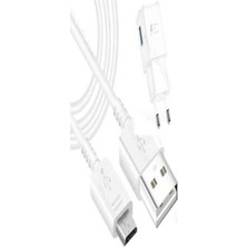 Vintessy Vıntessy Micro USB Hızlı Şarj Edilebilen Şarj Cihazı (Beyaz) BZS01