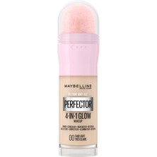 Velora Maybellıne Instant Perfector Glow 4 Etki 1 Arada Fondöten- 00 Fair Light