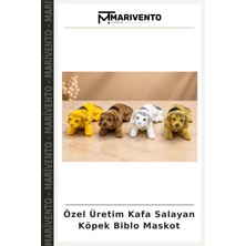 Marivento Özel Üretim Kafa Salayan Köpek Biblo Maskot