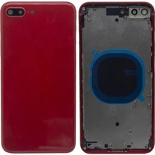 Vintessy Vıntessy iPhone 8 Plus Uyumlu Boş Kasa (Kırmızı) BZS01