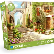 Velora Blue Focus 1000 Parça Puzzle - Old Street (Eski Sokak)