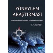Nobel Akademik Yayıncılık Yöneylem Araştırması 1