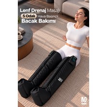 Hava Basınçlı  5 Odalı Ayak Tüm Bacak Giyilebilir Masaj Aleti Shiatsu(Çift Bacak&lenf Drenaj)