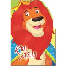 Yumurcak Yayınları Kral Aslan - Şekilli Kitaplar