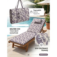 Zorlu Tekstil Şezlong Minderi 60*190