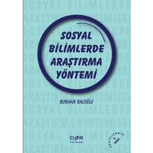 Der Yayınları Sosyal Bilimlerde Araştırma Yöntemi