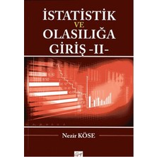 Gazi Kitabevi Istatistik ve Olasılığa Giriş - 2