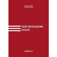 Platon Hukuk Seri Muhakeme Usulü