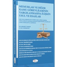 Tanışır Yayınları Memurlar ve Diğer Kamu Görevlilerinin Yargılanmasına Ilişkin Usul ve Esaslar
