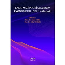 Der Yayınları Kamu Mali Politikalarında Ekonometri Uygulamaları