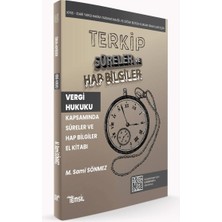 Temsil Kitap Terkip Vergi Usul Hukuku Kapsamında Süreler ve Hap Bilgiler El Kitabı