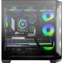 Velora Bitfenix Mirror T10 850W 80+Bronze Argb USB 3.1 Atx Mid Tower Siyah Kasa MIT1060LSKKGSK4A
