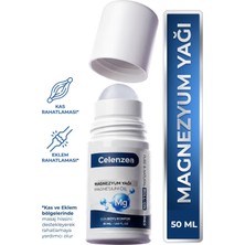 Velora Celenzea Magnezyum Yağı Kas ve Eklem Bakımı Için Etkili Roll-On Doğal Magnezyum Klorür Magnesium Oil 50ML
