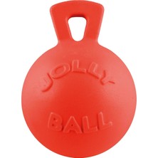 Velora Jolly Pets Tug-N-Toss Saplı Köpek Oyuncağı, Sağlam, 11,4 Cm, Küçük, Turuncu