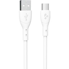 Velora Moddestore Type-C Usb-A Usb-C Hızlı Şarj Kablosu 3A 1m