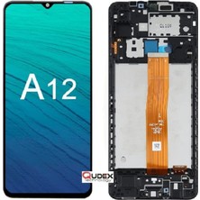 Vintessy Vıntessy Samsung Galaxy A12 (SM-A125F) Uyumlu LCD Ekran Dokunmatik BZS01