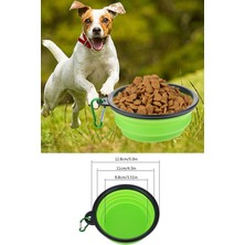 Velora Buffer Katlanabilir Kedi Köpek Mama ve Su Kabı Köpek Oyuncağı