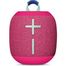 Bemy Ticaret Ears Wonderboom 4 Pembeultimate Ears, Wonderboom 4 Taşınabilir Su Geçirmez Bluetooth Hoparlör, Büyük Bas ve 360 Derece Ses, 40 M Kullanım Mesafeli Toz Geçirmez Batmaz Hoparlör, Pembe