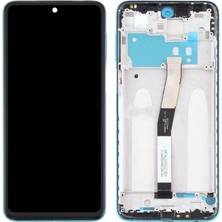 S'82 Redmi Note 9 Pro Uyumlu LCD Dokunmatik Ekran Çıtalı (Siyah) BZS82